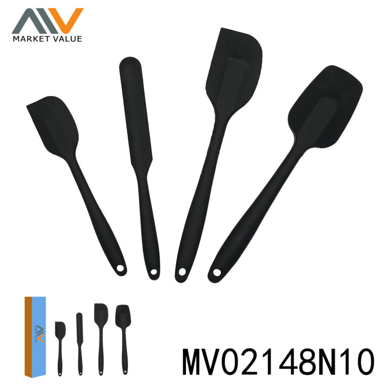 STES OF 7PCS SILICONE UTENSILS， T/C