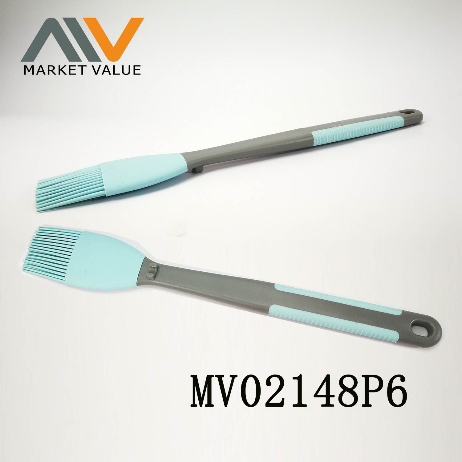 MV02148P6 Jumbo Silicon Brush With Pp/Silicon Handle