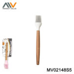 Beech Wooden HANDLE SILICONE HEAD BRUSH TC