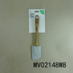 Silicone Scraper With Plastic Handle