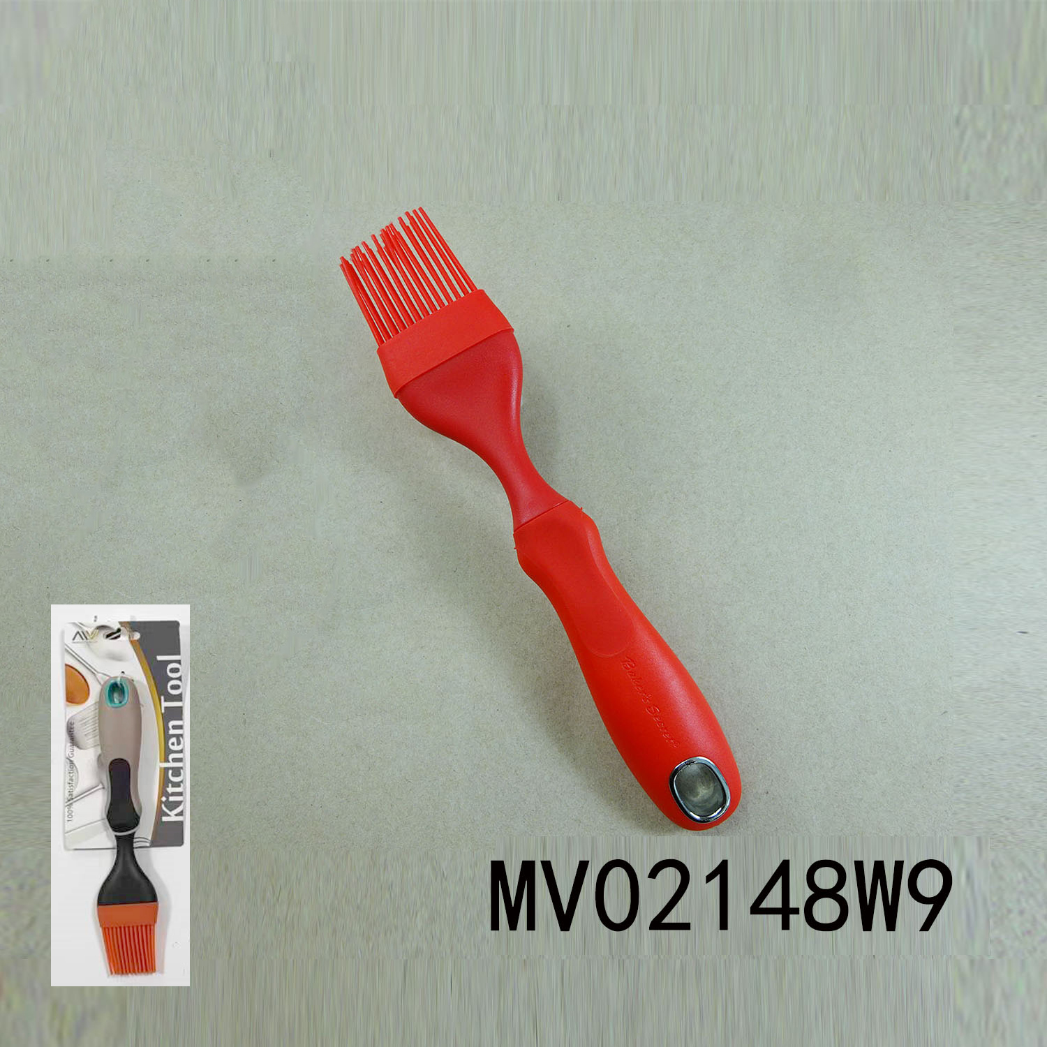 MV02148W9 Silicone Brush With Tpr Handle