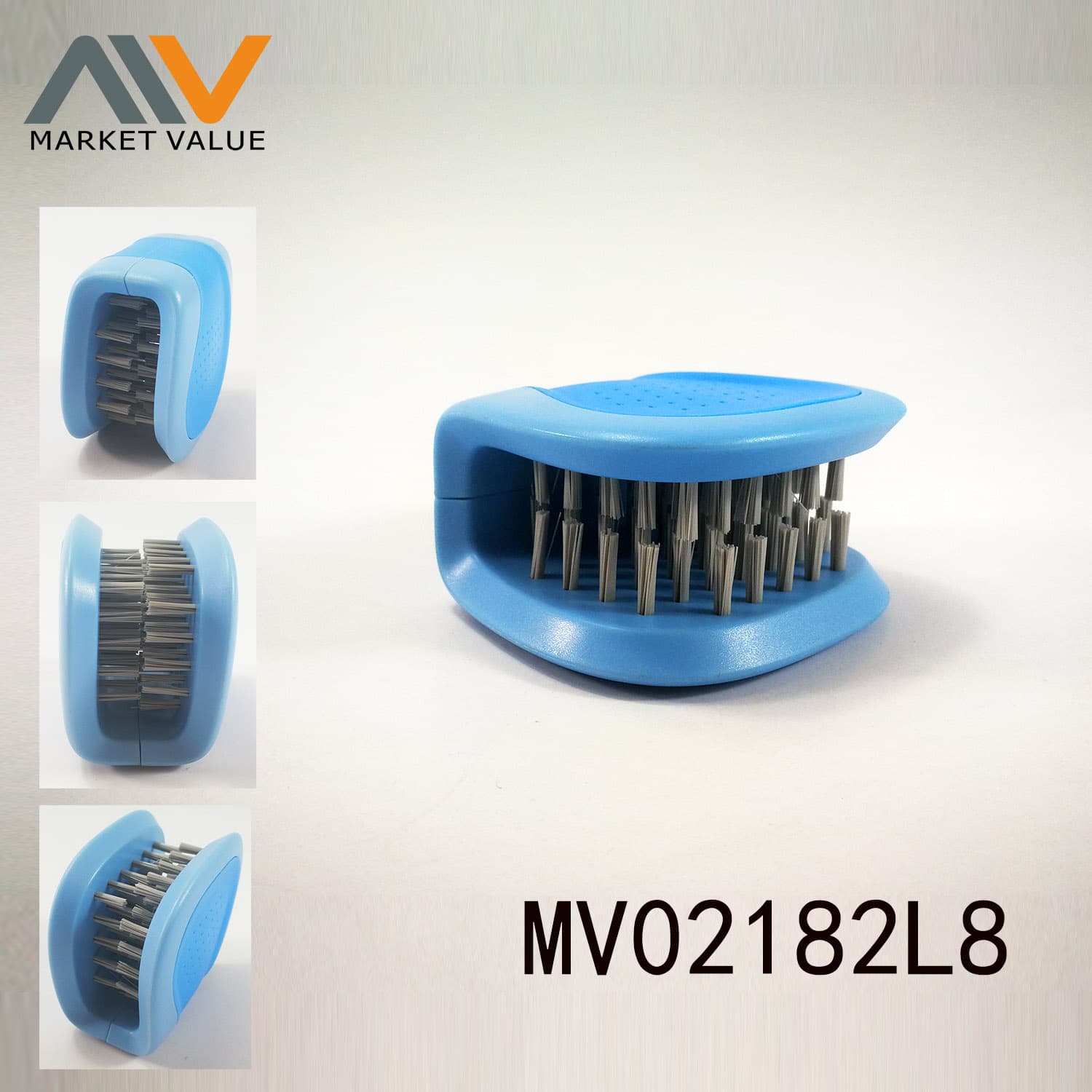 MV02182L8 Plastic Scrubber Clean Brush Nylon Bristle B/C