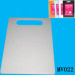 Plastic (Pp) Cutting Board With Paper Sticker