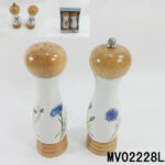5"2Pcs Salt And Pepper Mills  Set In Pvc Box