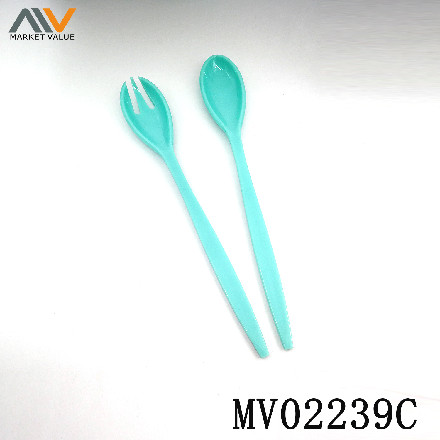 MV02239C 2Pc Plastic Salad More Set