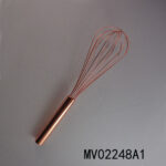 11"Plating Stainless Steel Egg Beater