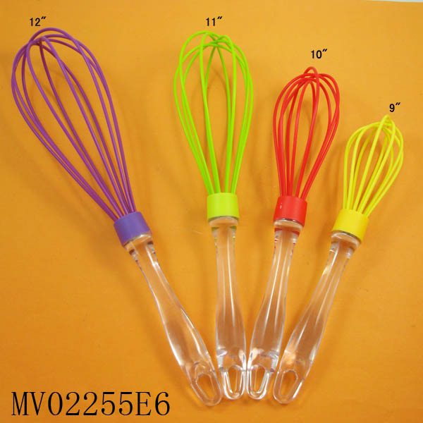 MV02255E6 9" Transparent Egg Beater