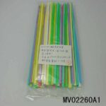 100Pcs Colorful Flexible Drinking Straws In Pp Bag