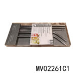 4Pcs Stainless Steel Straws With Cleaning Brush W/Box