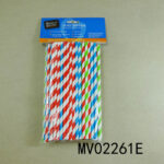 100Pcs Paper Color Straw