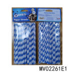 50Pcs Paper Color Straw