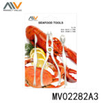 3Pcs Seafood Tools Zinc Alloy B/C
