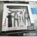 2Pc Nut Cracker & 18Pcs Froks & Oyster Knife In Colour Box