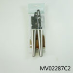 Chrome Can Opener With Tube Handle