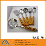 S/S Kicthen Tools With Resin Handle (Hot Dog)