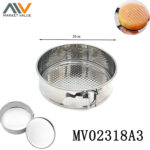 10-Inch Stainless Steel Snap Cake Pan