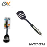 Nylon Slotted Turner With Rubber And Plastic Handle