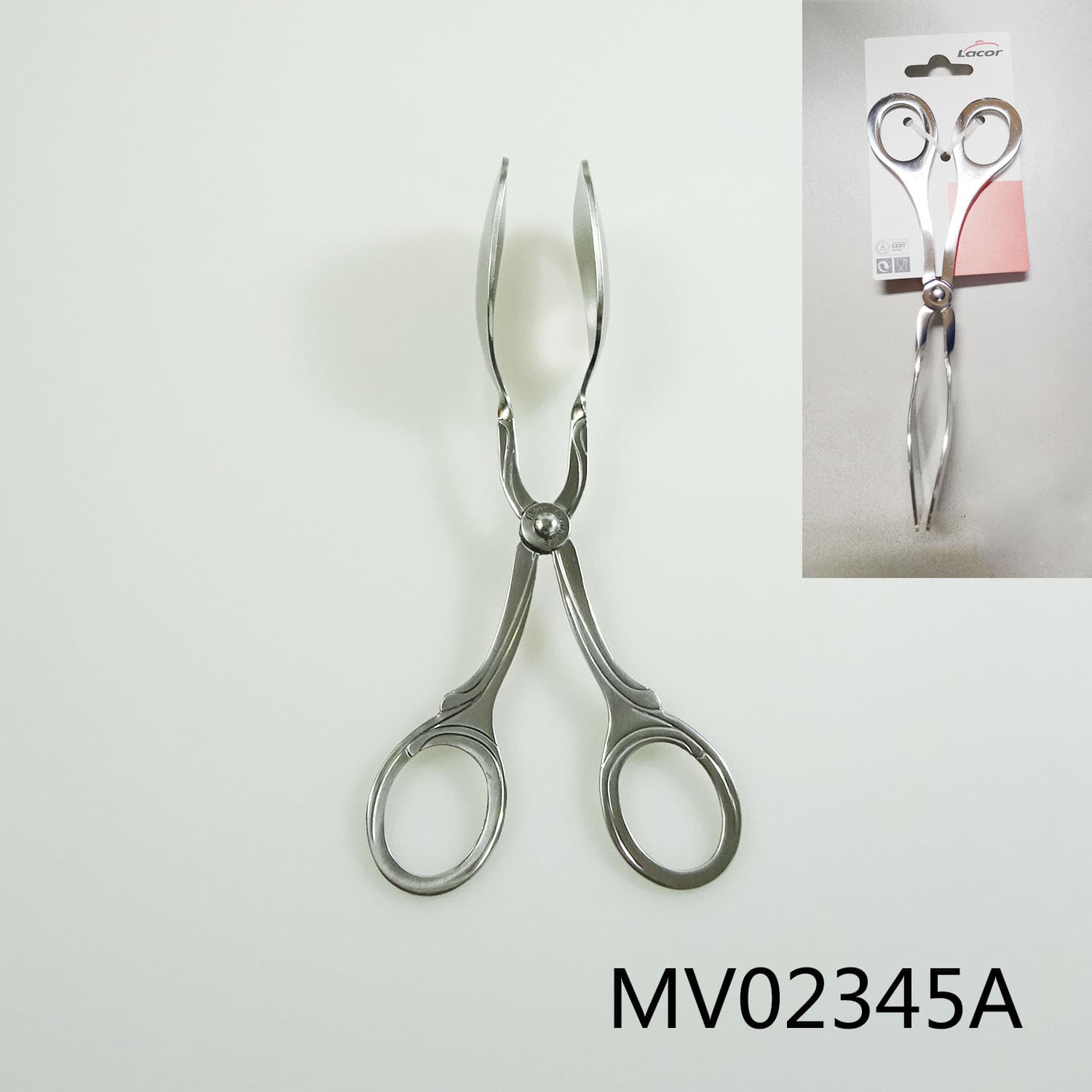 MV02345A Stainless Steel Salad Tong