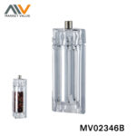 Acrylic Plastic Pepper Mill