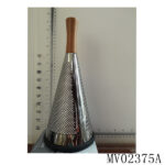13.5" S/S Taper Grater With Oak Handle