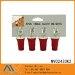 4Pcs Tablecloth Weights Clip (Bucket Shoped Resin)