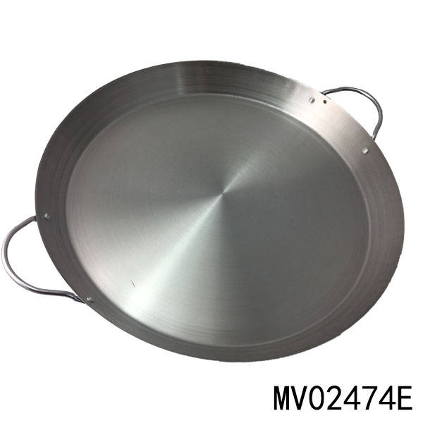 MV02474E Stainless Steel Pealla Pan For Camping Set