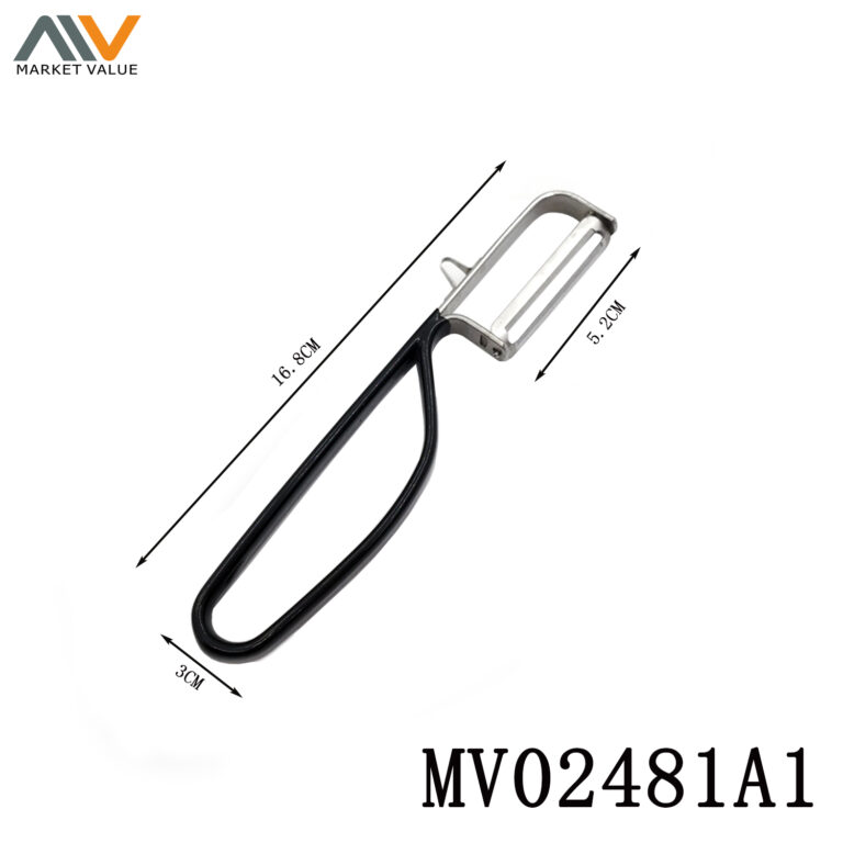 Ss Peeler Straight Plastic Dipping