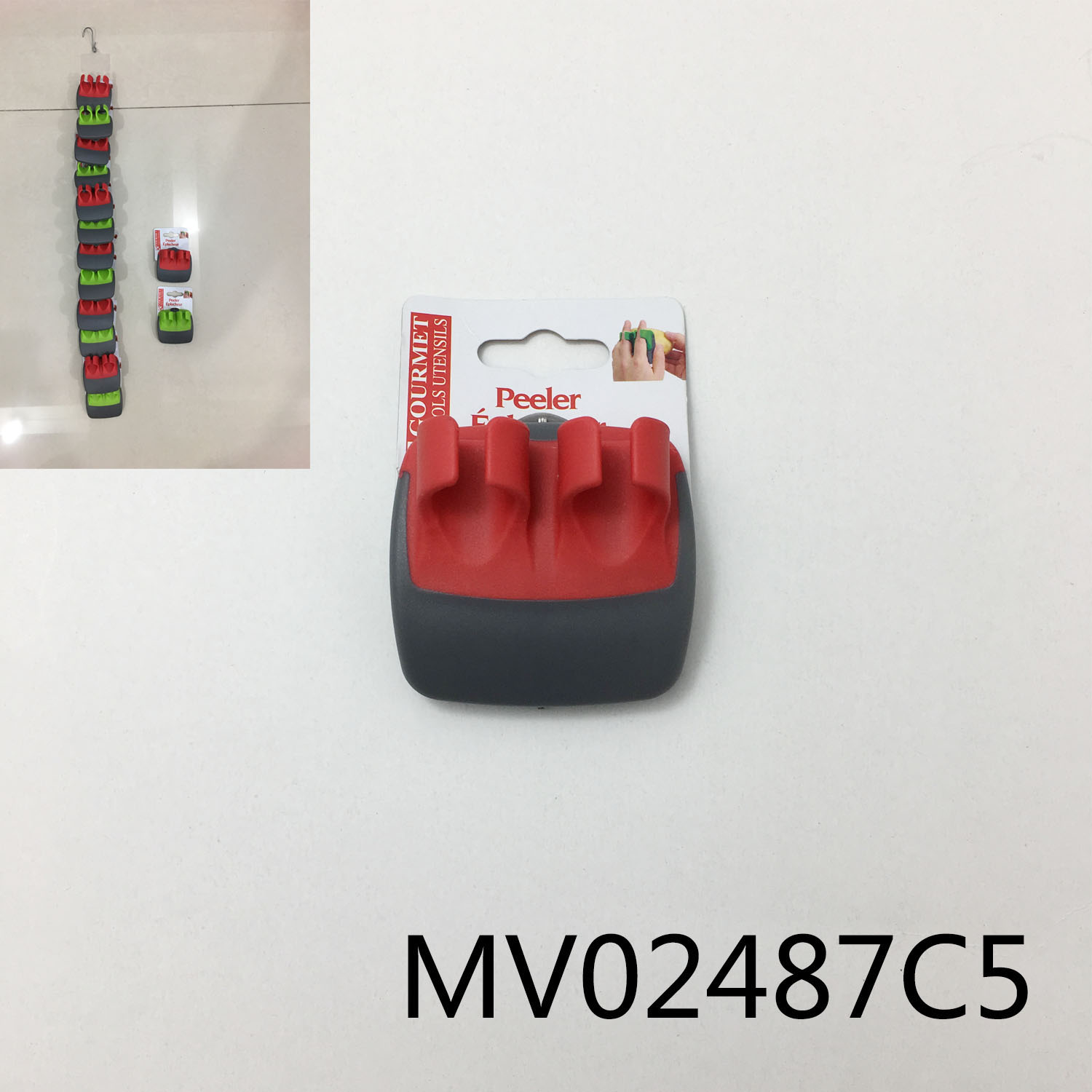 MV02487C5 Peeler Palm With Finger Soft Grip