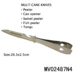 Kitchen Tools/Mulit-Cane Knives(Peeler/Swivel Peeler/Fish Peeler/Can Opener/Tongs)