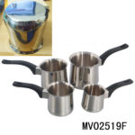4Pcs S/S Double Bottom Coffee Pot 18