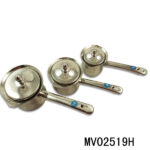 Set/3 S.S Coffee Pot Wiht Cover