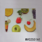 Glass Cutting Board Witn Shiny Side