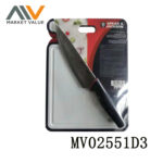 Plastic Cutting Board W/Sharpener With Multi Knife