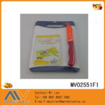 Plastic Cutting Board With Cermic Knife