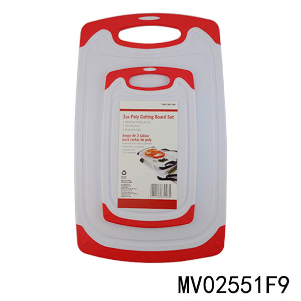 2Pcs Plastic Cutting Board