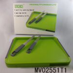 3Pcs Knifeset With Utility Pp Cutting Board In Color Box