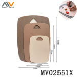 3 Piece Plastic Cutting Board Set，Sp