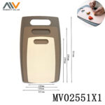 3 Piece Plastic Cutting Board Set，W/Card