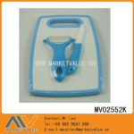 Plastic Cutting Board Set