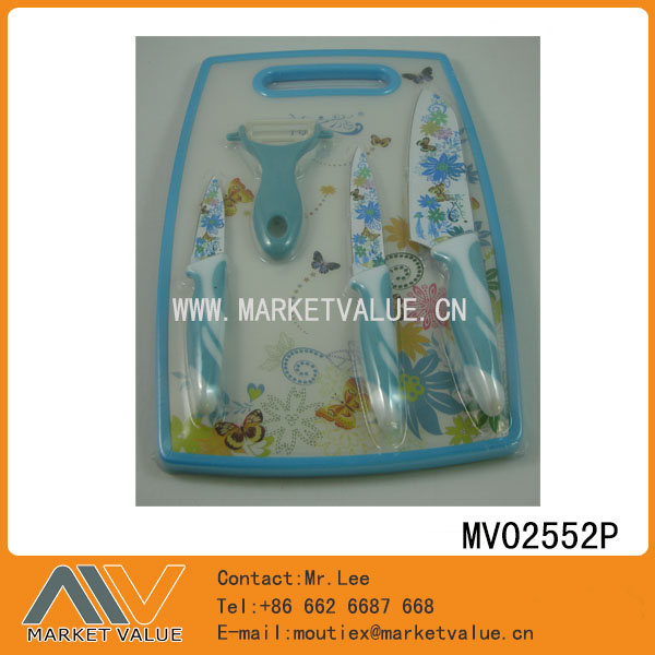 Plastic Cutting Board Set