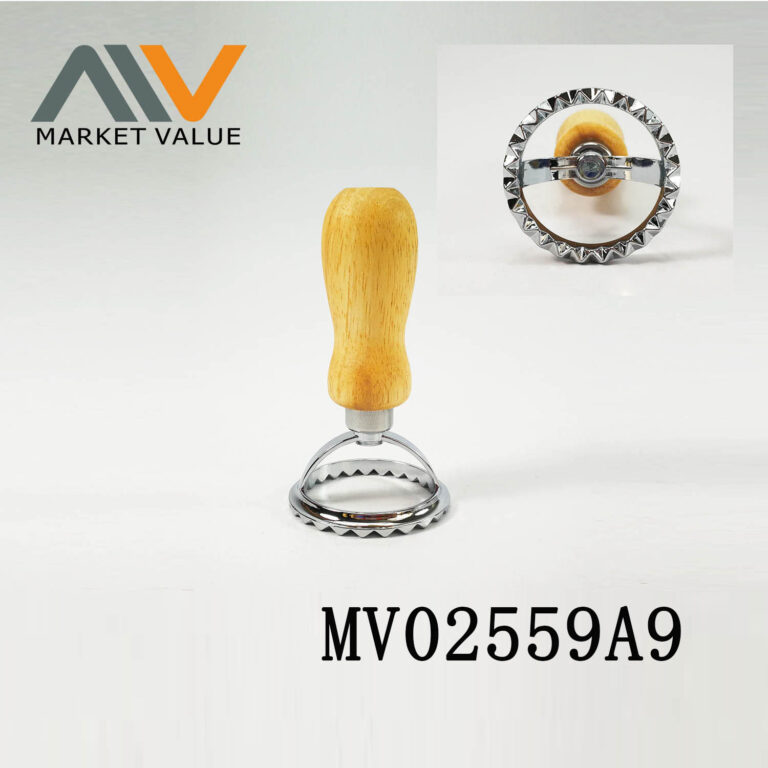 5Cm Zinc-Alloy Cake Mould With Oak Handle