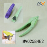 Garlic Press Plastic + Steel