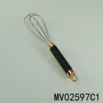9" Egg Beater Rosegolden Coated