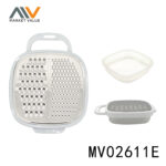 Utiliti S/S Grater With Stroage Whell Card