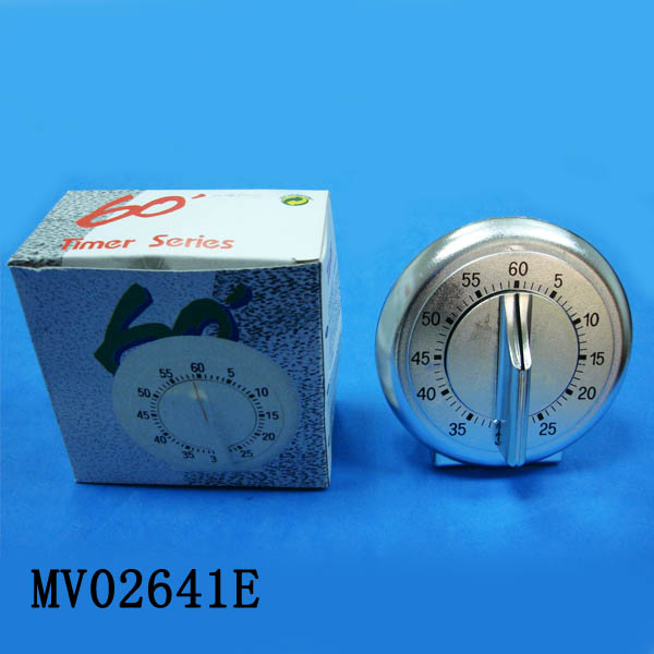 MV02641E 60 Minute Timer Chrome)D/B