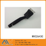 10" Plastic Handle Brass Brush