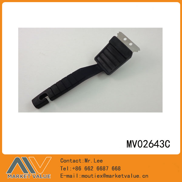 MV02643C 10" Plastic Handle Brass Brush