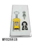 Wine Bottle Opener W/Bottle Plug