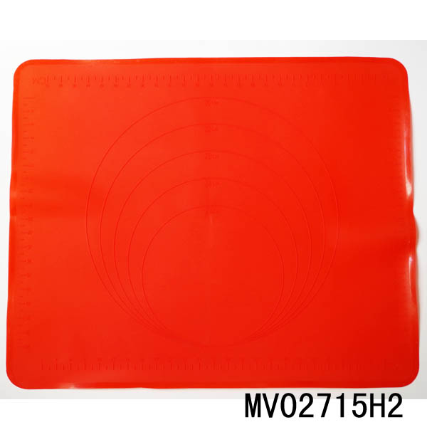MV02715H2 58X48Cm Silicone Kitchen Mat/Pizza Mat Roller Packing