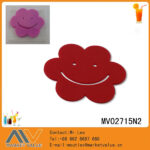 Sets Of 6Pcs Smiling Shape Silicone Coaster